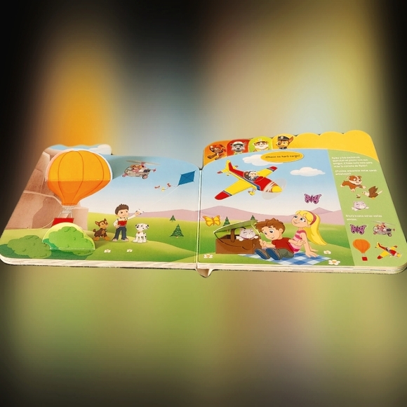#KB3 Nickelodeon Paw Patrol Children’s Hard Cover Flip Flap Book - Picture 5 of 5
